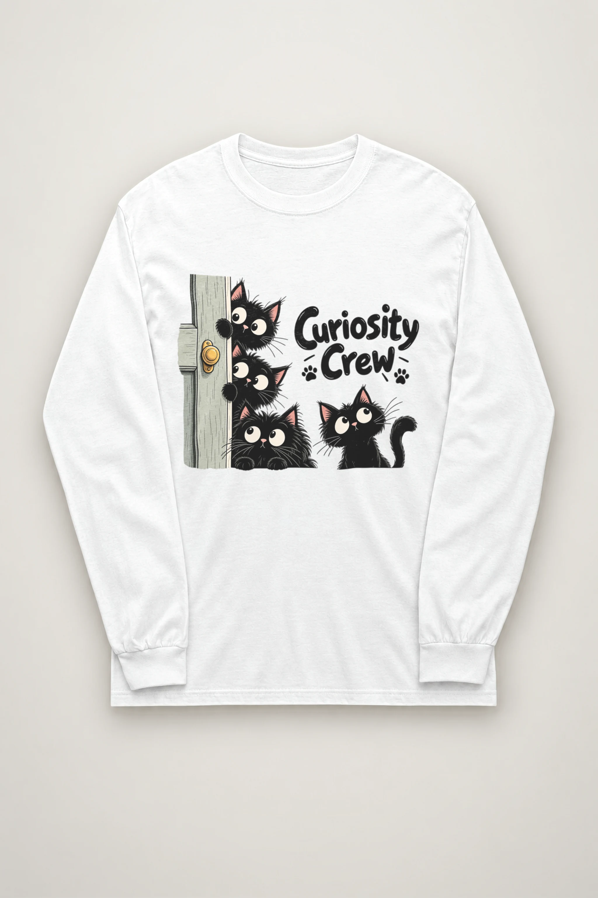 "Curiosity Crew" Unisex Longsleeve T-shirt