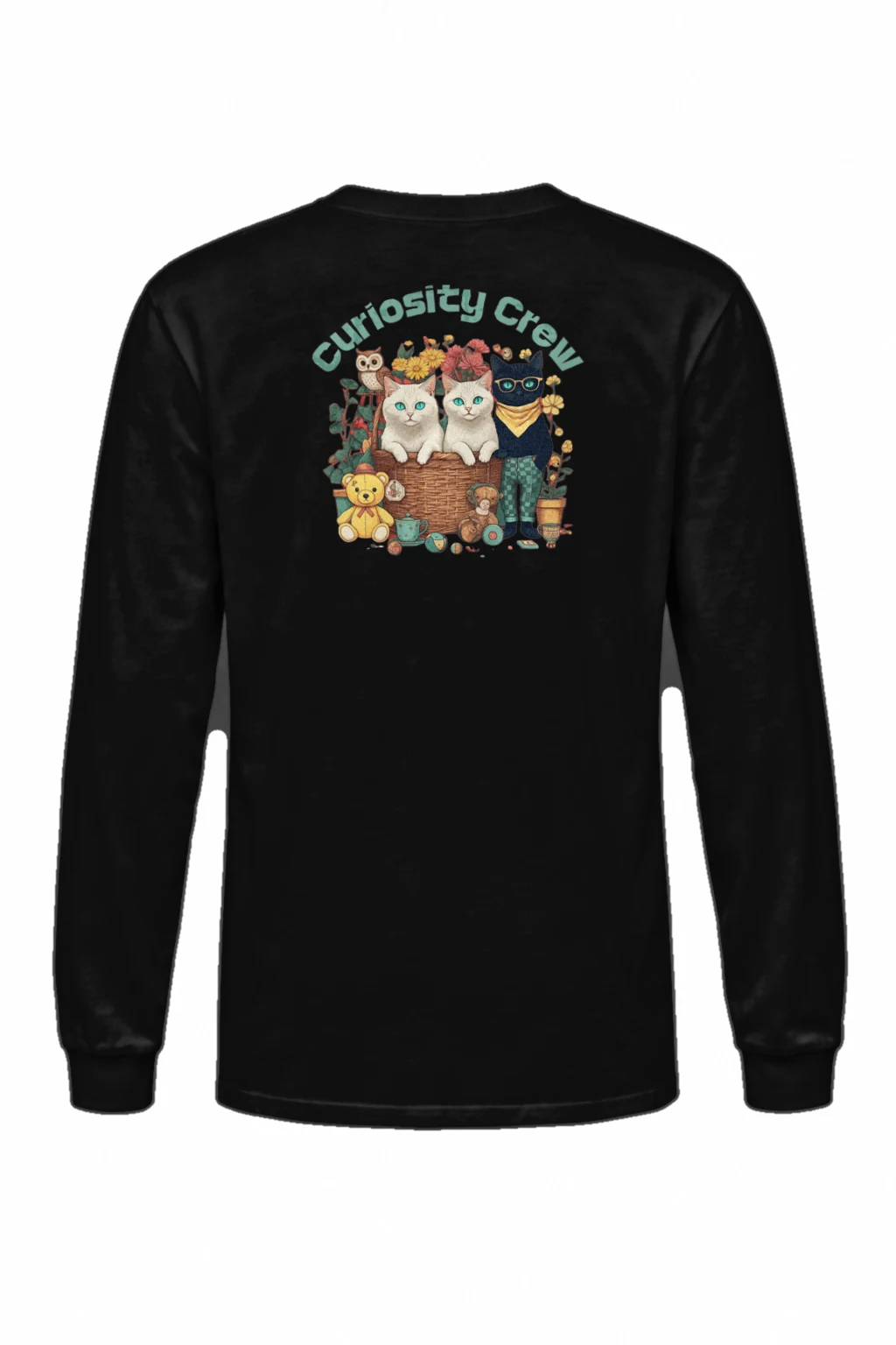 "Curiosity Crew" Unisex Longsleeve T-shirt | Gildan 2400