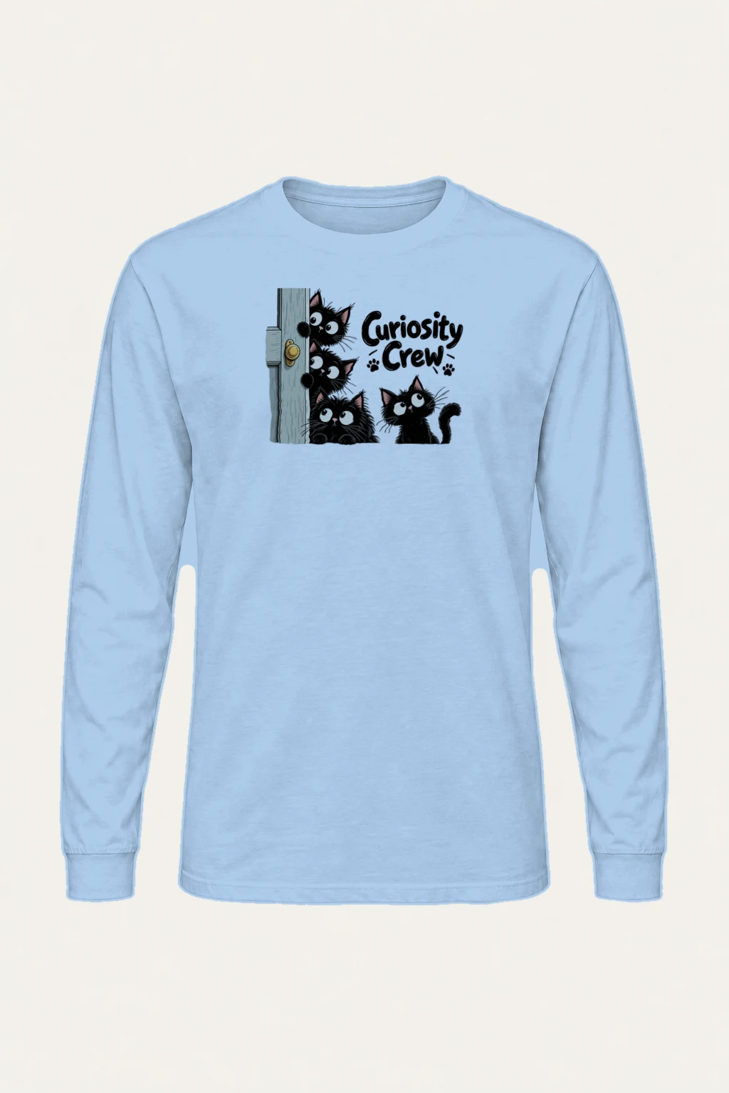 "Curiosity Crew" Unisex Longsleeve T-shirt | Gildan 2400