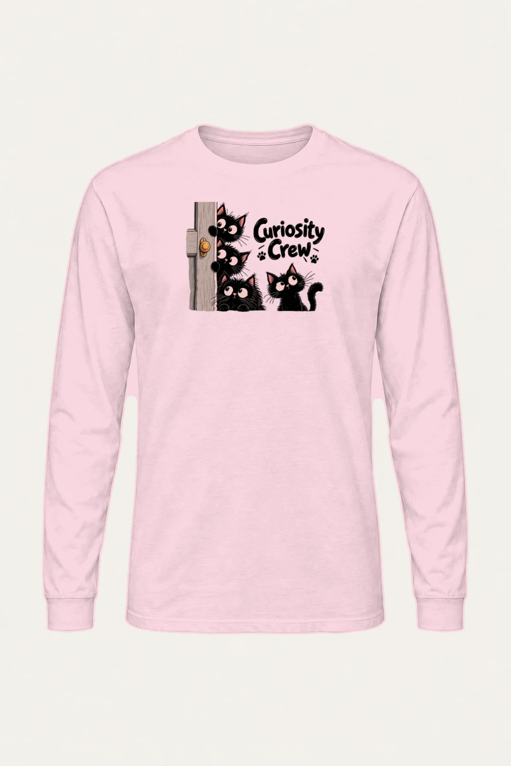"Curiosity Crew" Unisex Longsleeve T-shirt | Gildan 2400