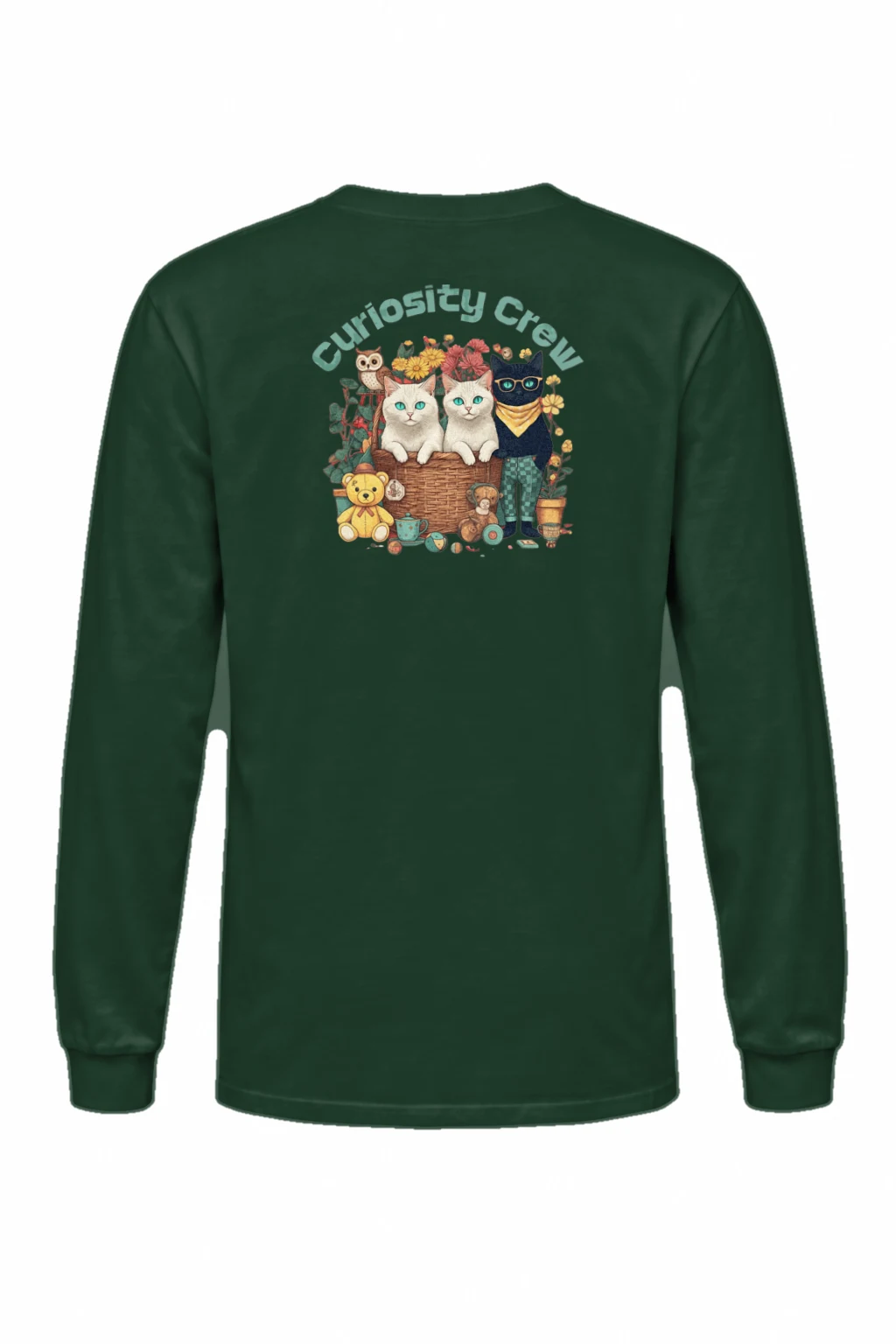 "Curiosity Crew" Unisex Longsleeve T-shirt | Gildan 2400