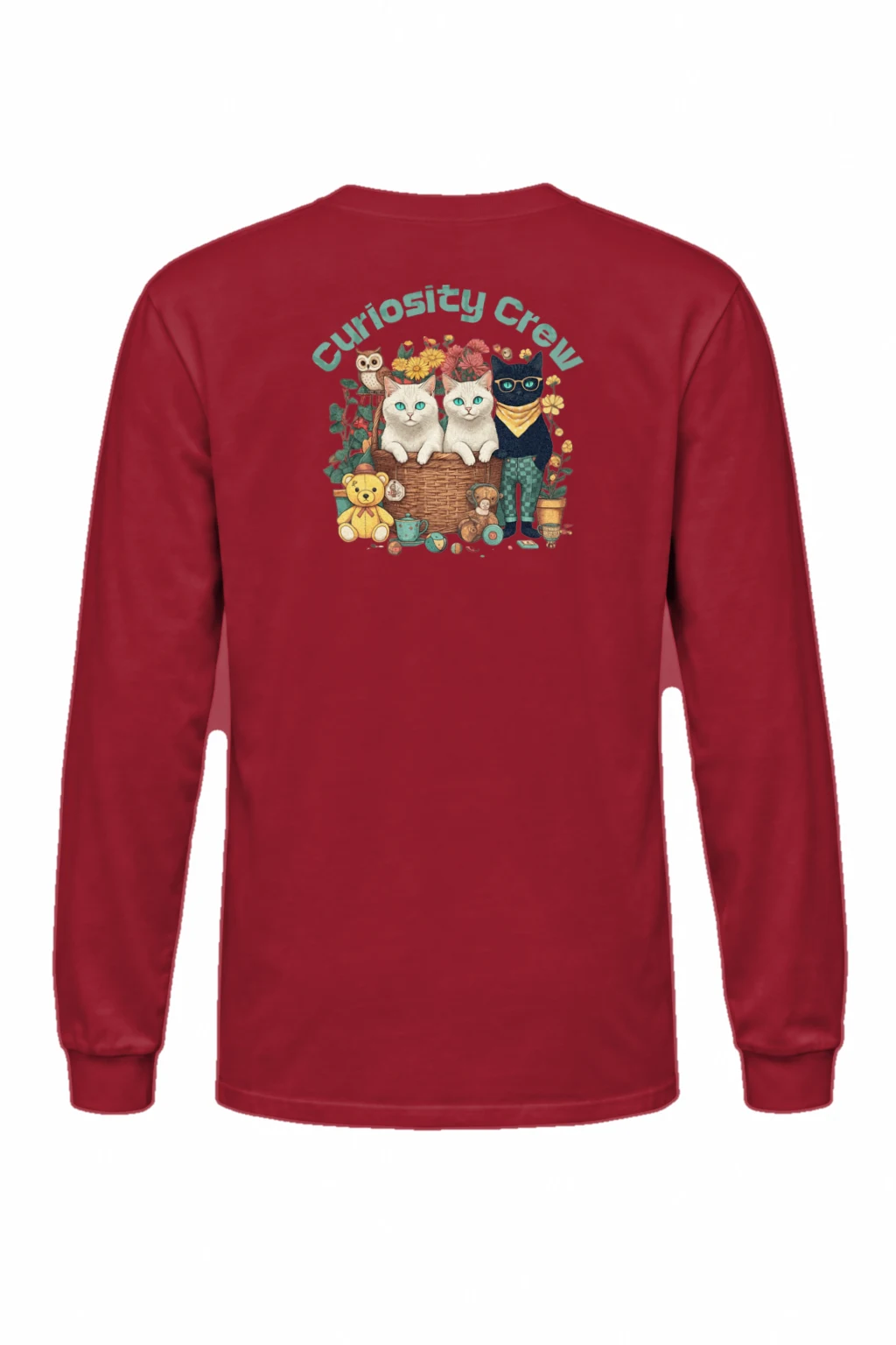 "Curiosity Crew" Unisex Longsleeve T-shirt | Gildan 2400