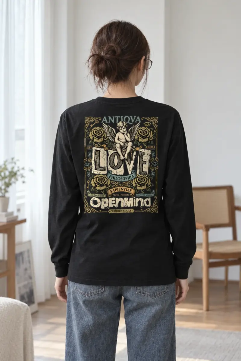 "Curious Souls" Unisex Longsleeve T-shirt | Gildan 2400
