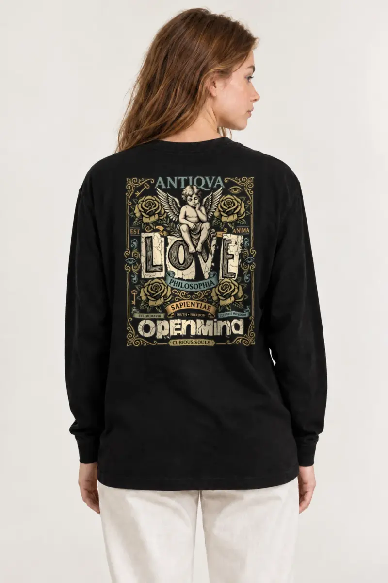 "Curious Souls" Unisex Longsleeve T-shirt | Gildan 2400