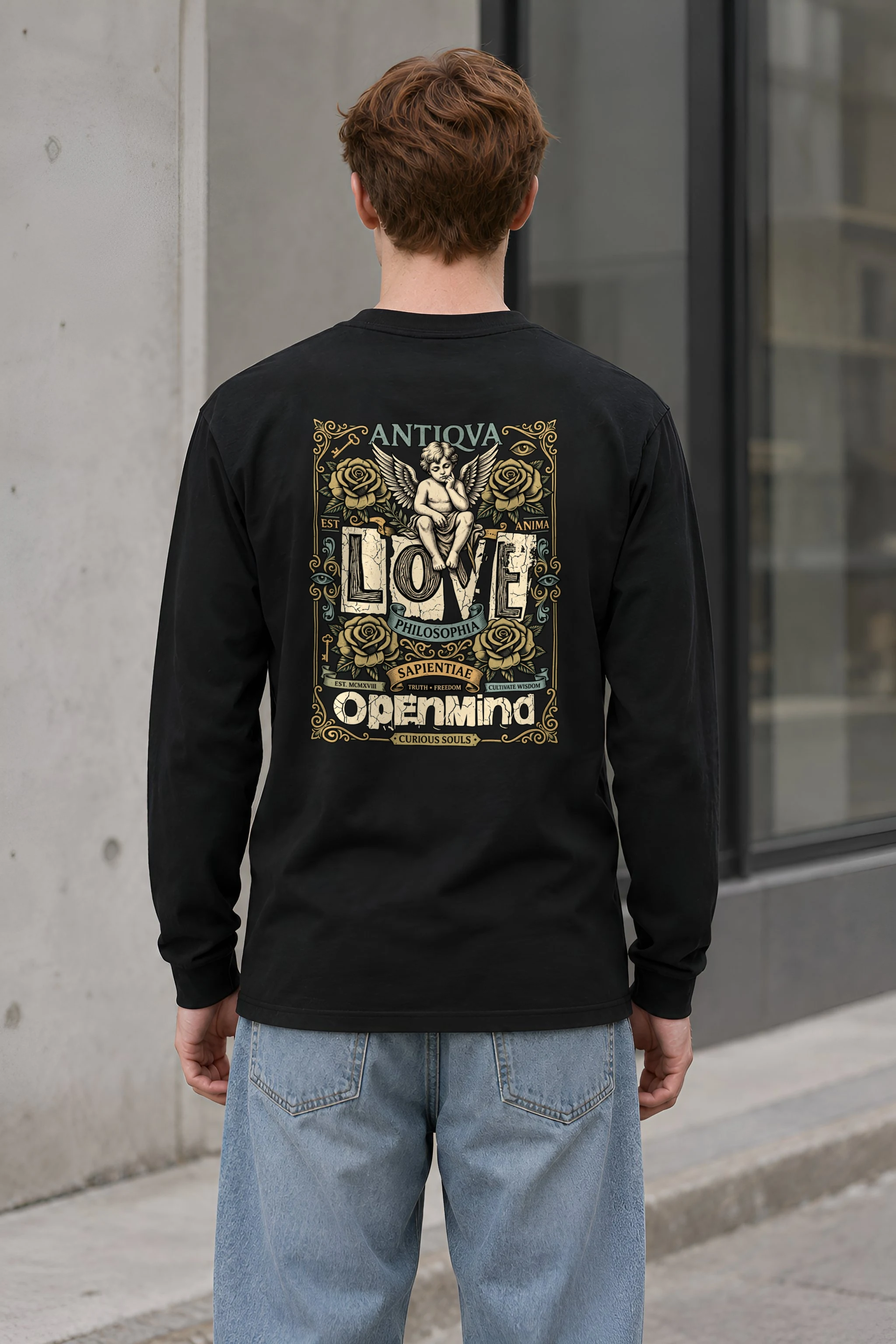 "Curious Souls" Unisex Longsleeve T-shirt