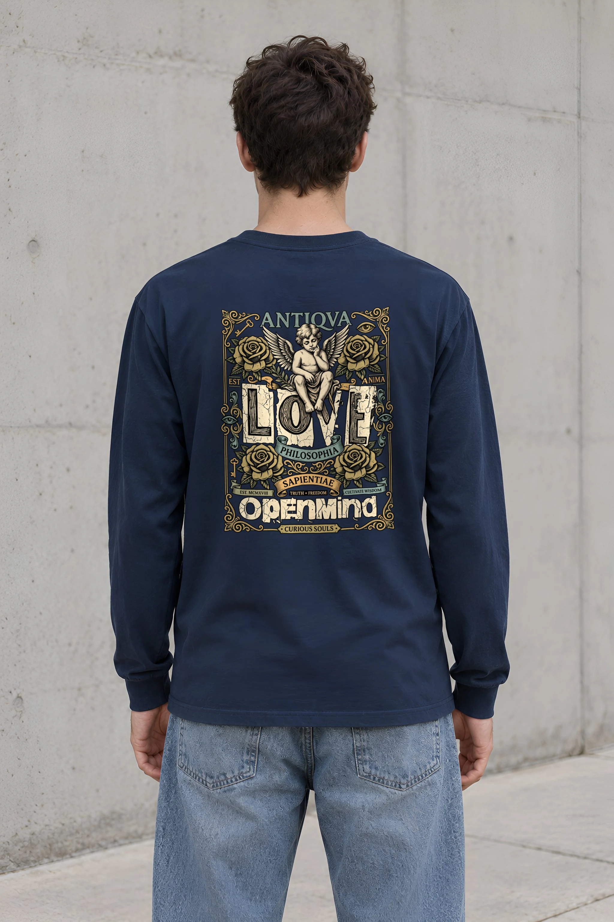 "Curious Souls" Unisex Longsleeve T-shirt