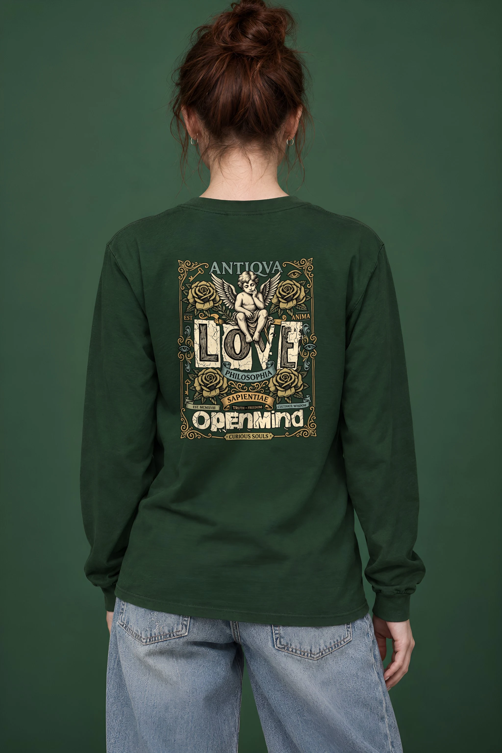 "Curious Souls" Unisex Longsleeve T-shirt