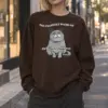 "Cute And Curious" Heavy Blend Unisex Crewneck Sweatshirt | Gildan 18000