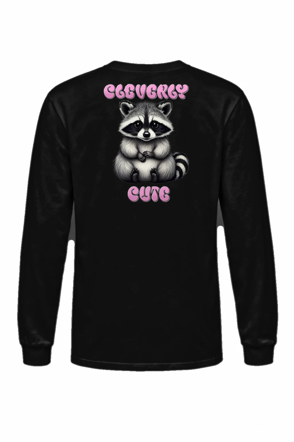 "Cute Cute Raccoon" Unisex Longsleeve T-shirt | Gildan 2400