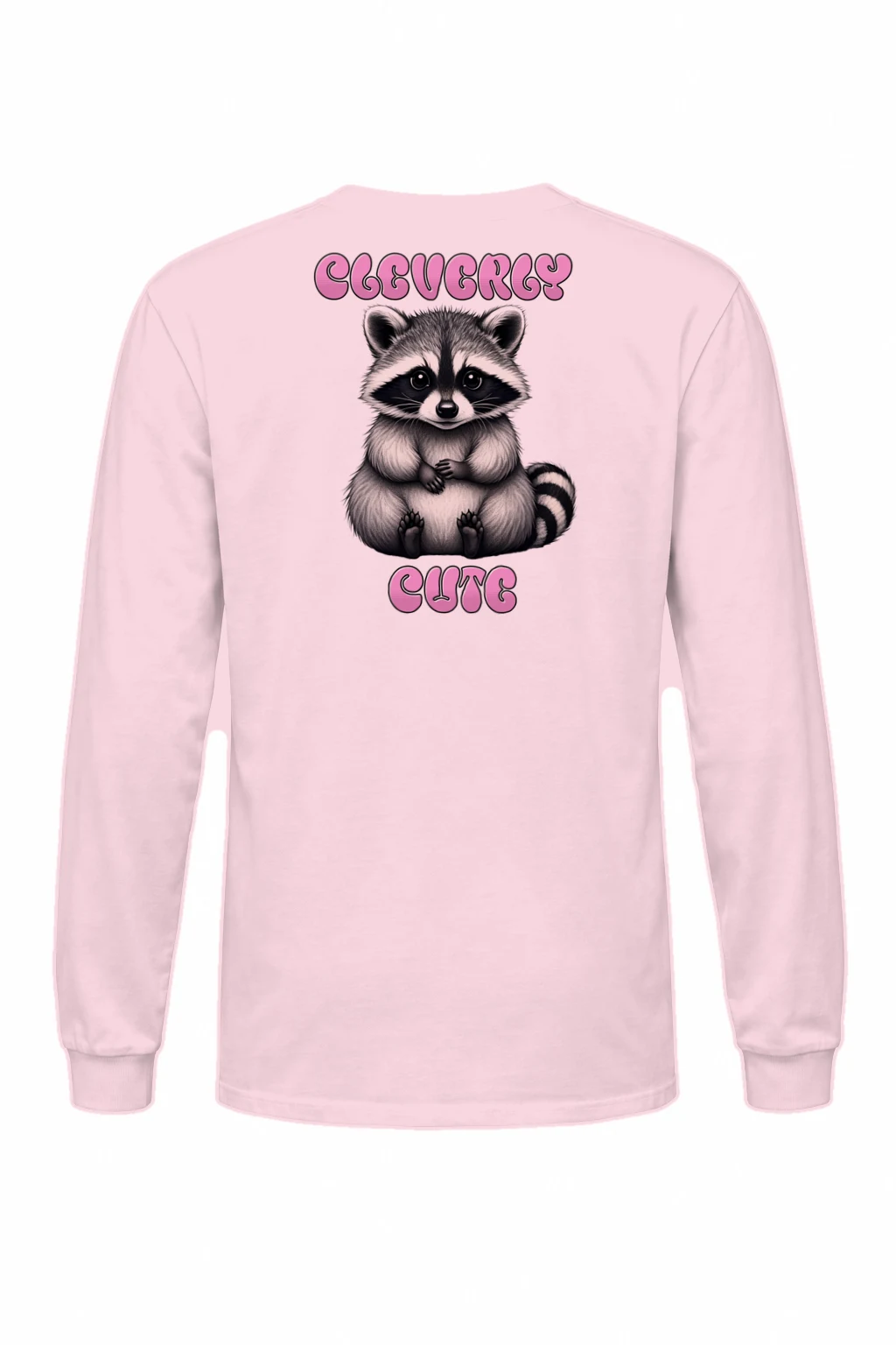 "Cute Cute Raccoon" Unisex Longsleeve T-shirt | Gildan 2400