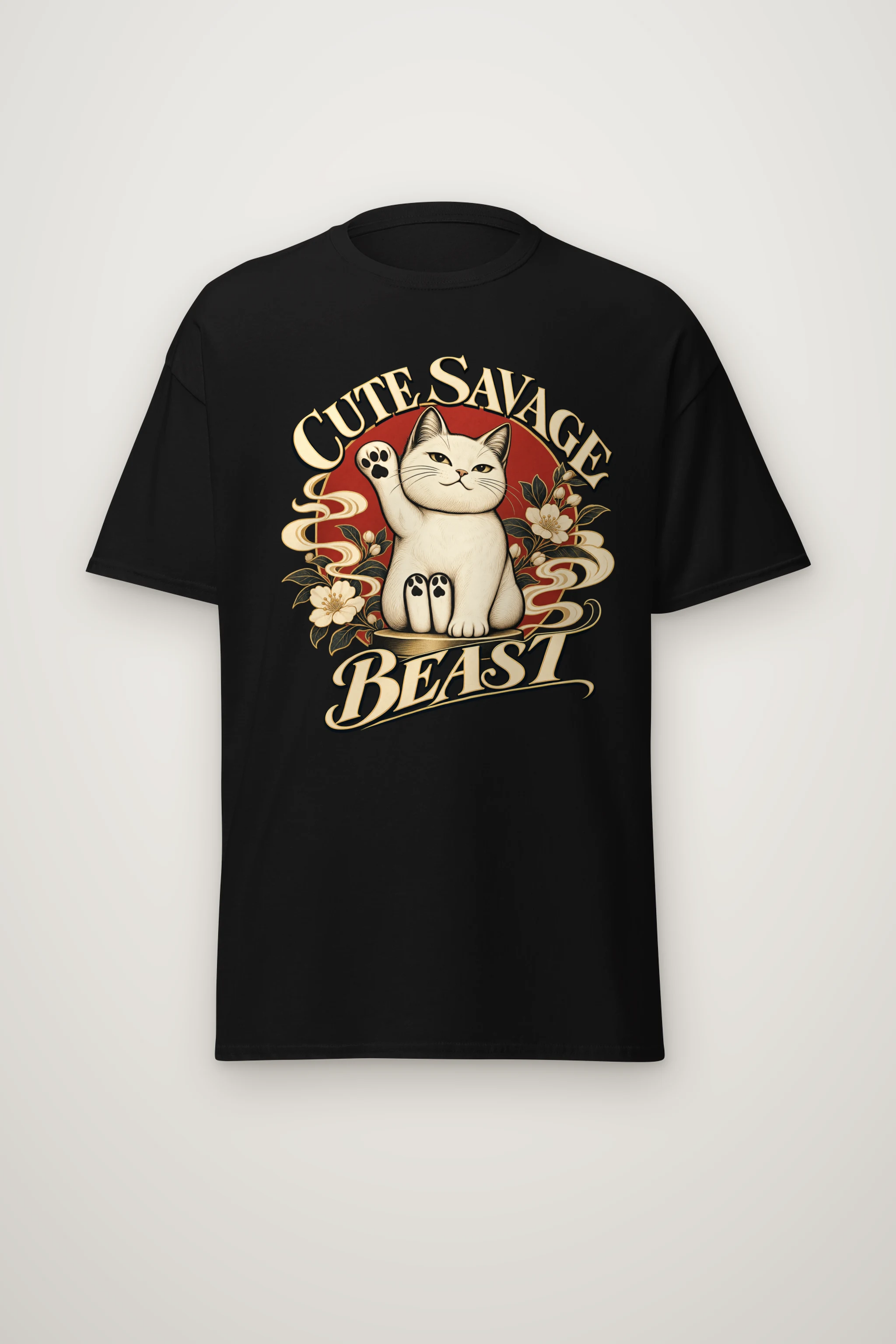 "Cute Savage Beast" Heavyweight Unisex Crewneck T-shirt