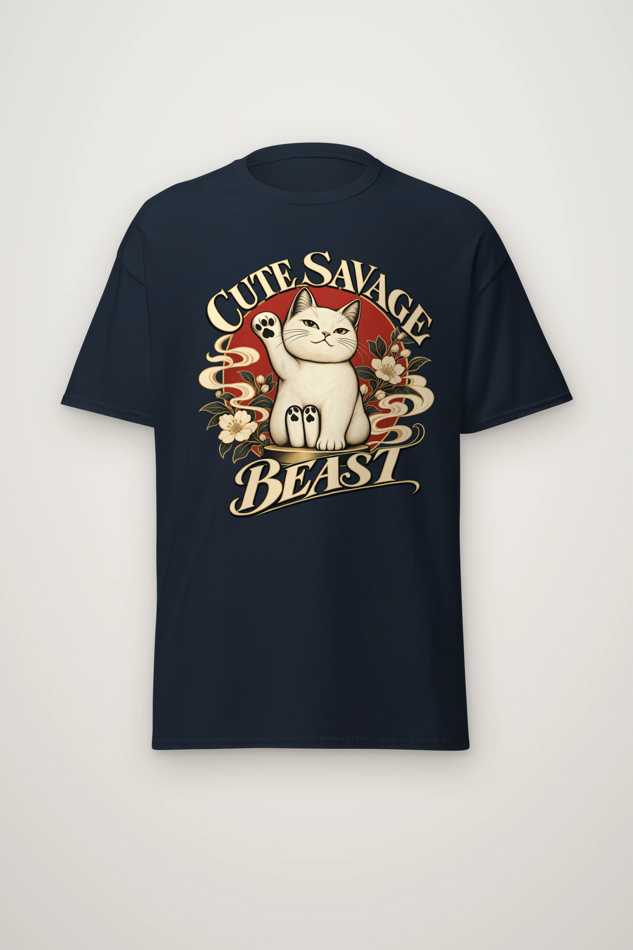"Cute Savage Beast" Heavyweight Unisex Crewneck T-shirt