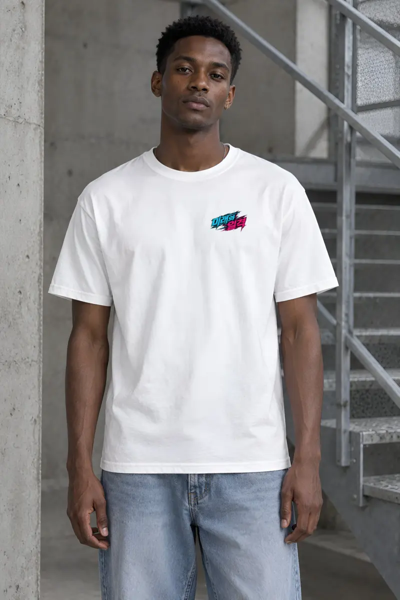 "Cybernetic Ninja" Heavyweight Unisex Crewneck T-shirt