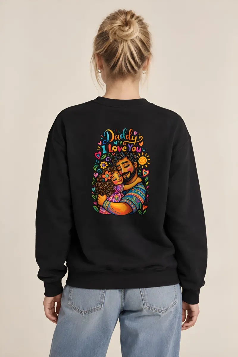"Daddy I Love You" Heavy Blend Unisex Crewneck Sweatshirt