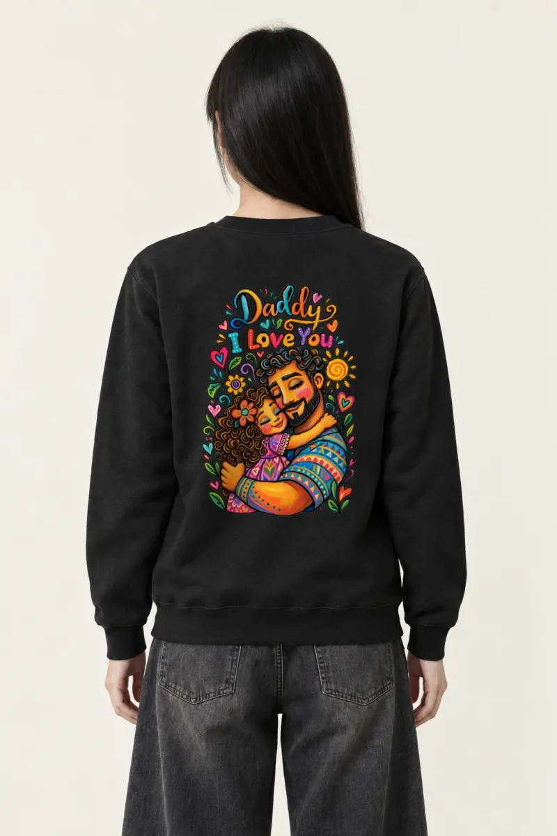 "Daddy I Love You" Heavy Blend Unisex Crewneck Sweatshirt