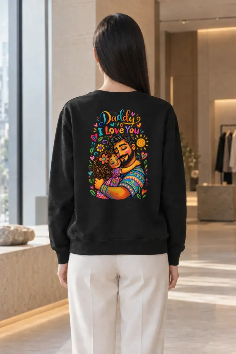 "Daddy I Love You" Heavy Blend Unisex Crewneck Sweatshirt