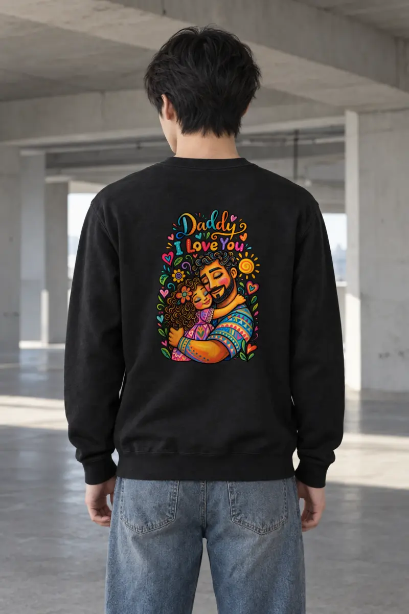 "Daddy I Love You" Heavy Blend Unisex Crewneck Sweatshirt