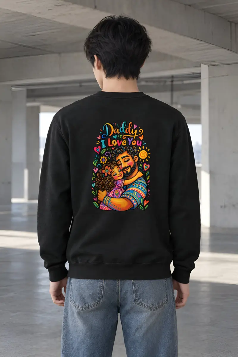 "Daddy I Love You" Heavy Blend Unisex Crewneck Sweatshirt
