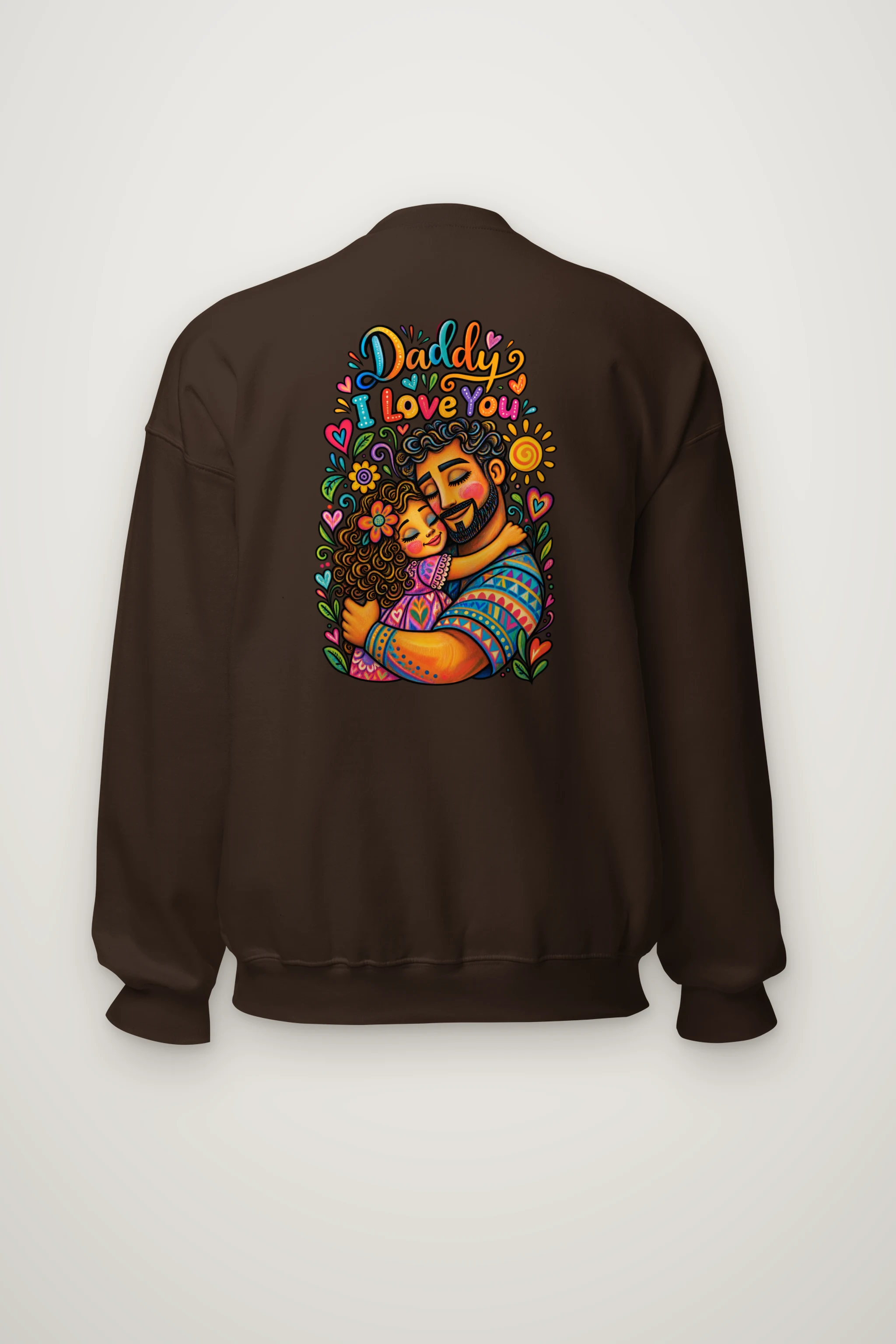 "Daddy I Love You" Heavy Blend Unisex Crewneck Sweatshirt