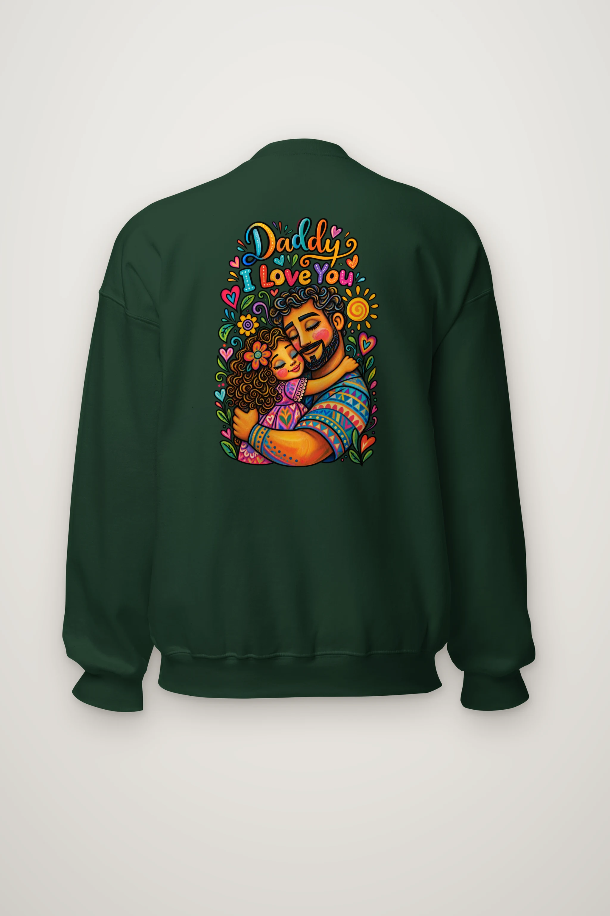 "Daddy I Love You" Heavy Blend Unisex Crewneck Sweatshirt