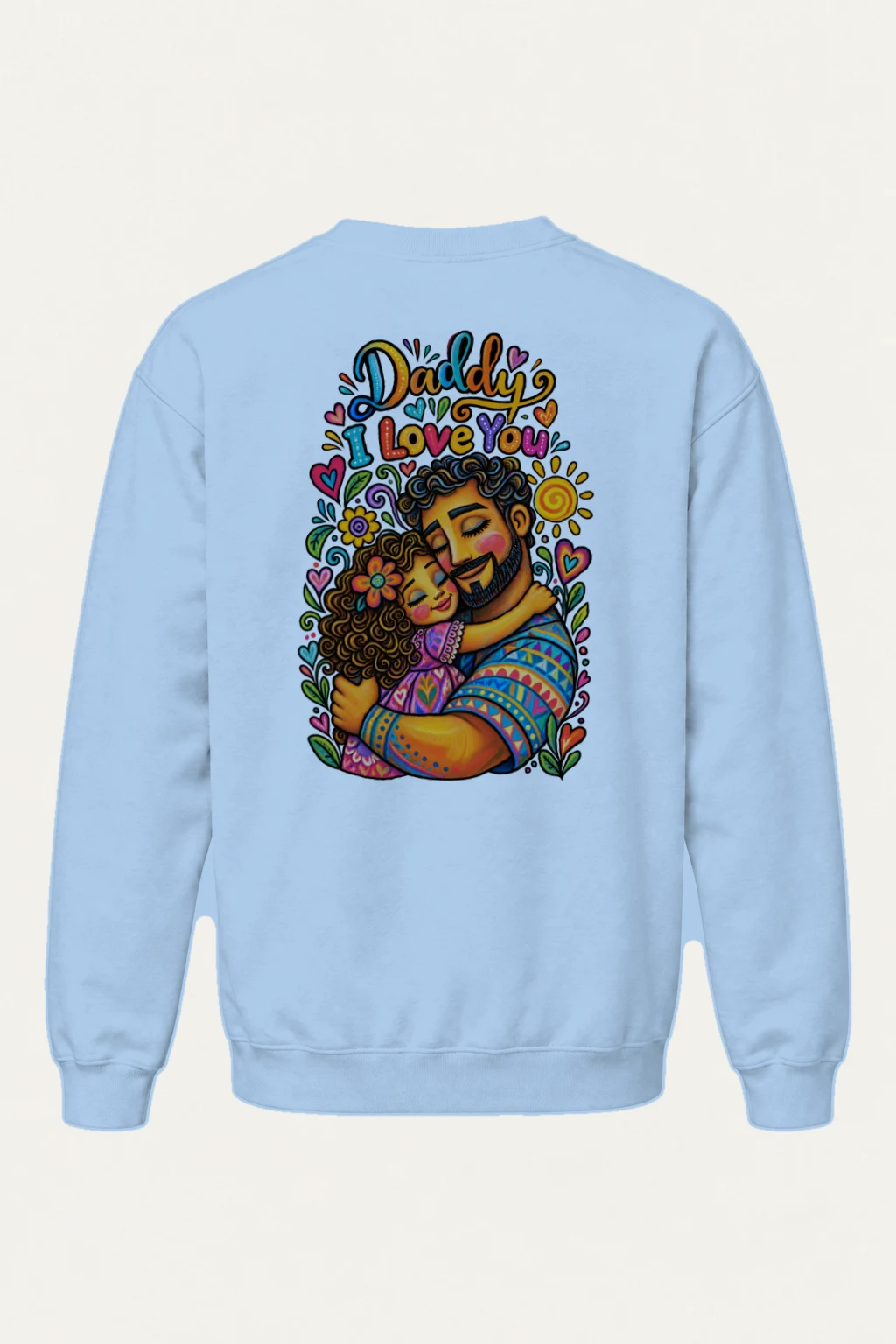 "Daddy I Love You" Heavy Blend Unisex Crewneck Sweatshirt | Gildan 18000