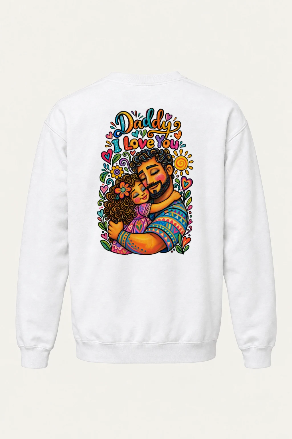 "Daddy I Love You" Heavy Blend Unisex Crewneck Sweatshirt | Gildan 18000