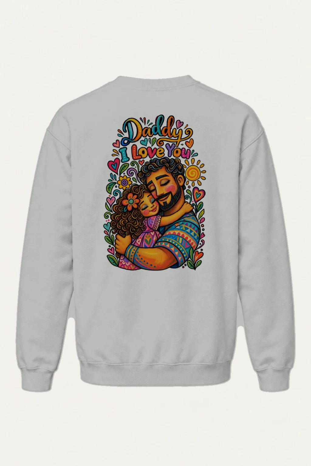 "Daddy I Love You" Heavy Blend Unisex Crewneck Sweatshirt | Gildan 18000