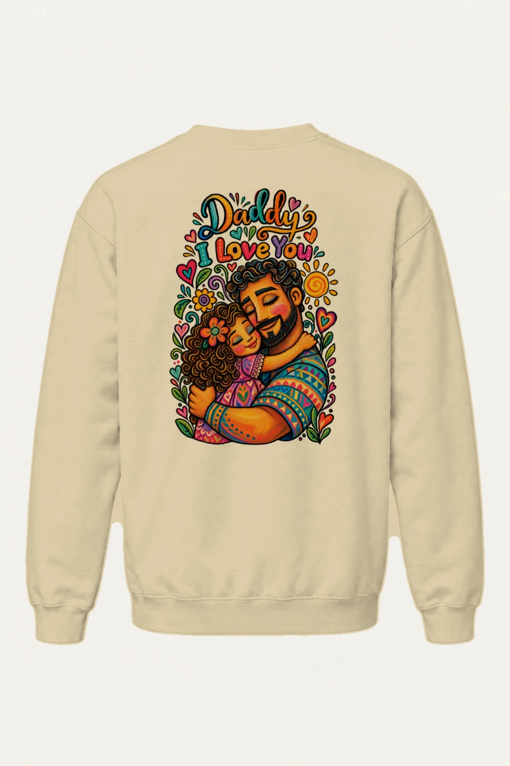 "Daddy I Love You" Heavy Blend Unisex Crewneck Sweatshirt | Gildan 18000