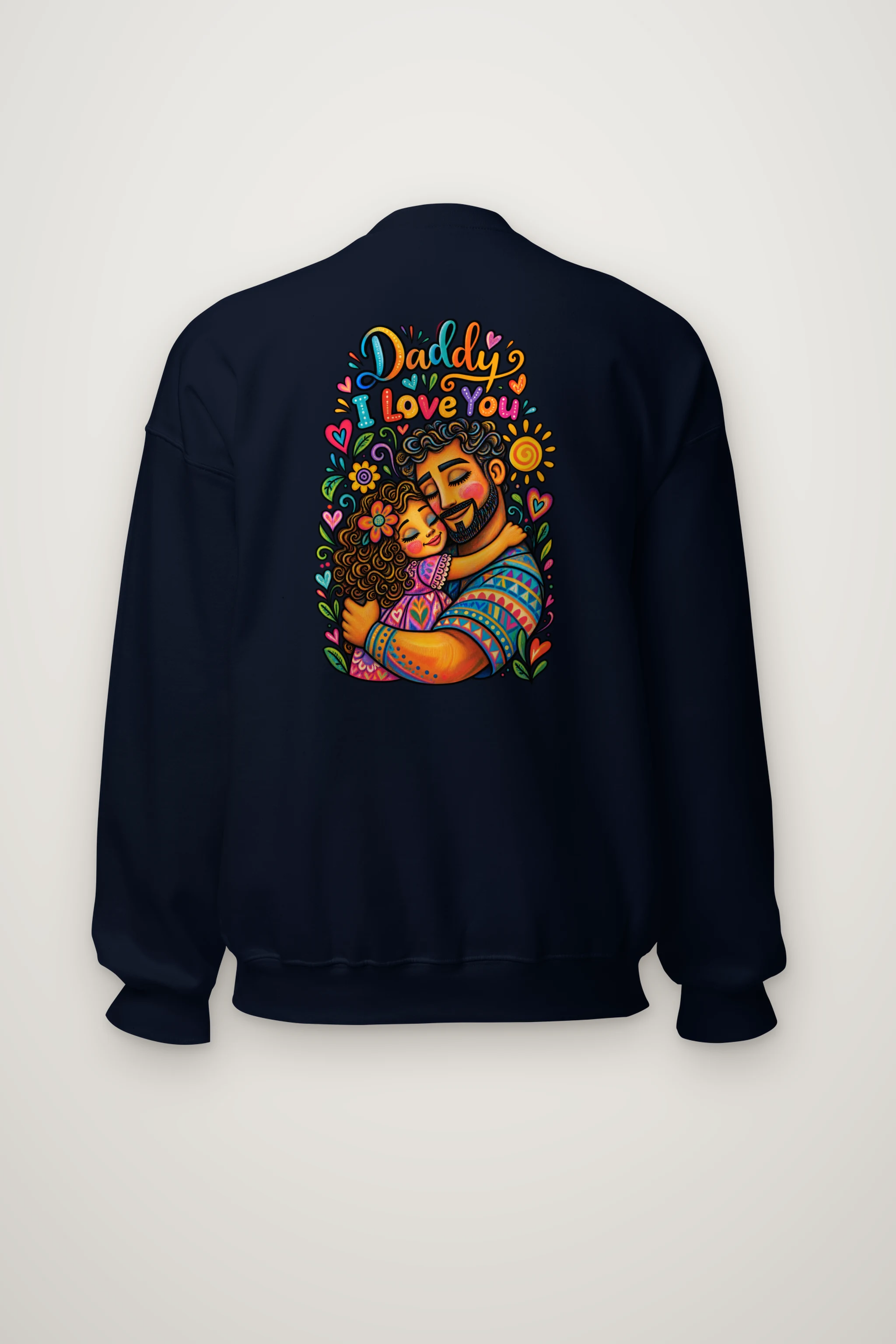 "Daddy I Love You" Heavy Blend Unisex Crewneck Sweatshirt
