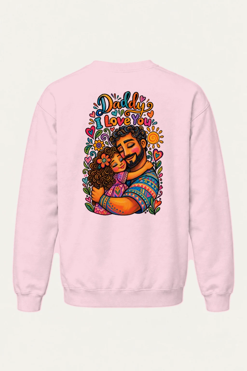 "Daddy I Love You" Heavy Blend Unisex Crewneck Sweatshirt | Gildan 18000