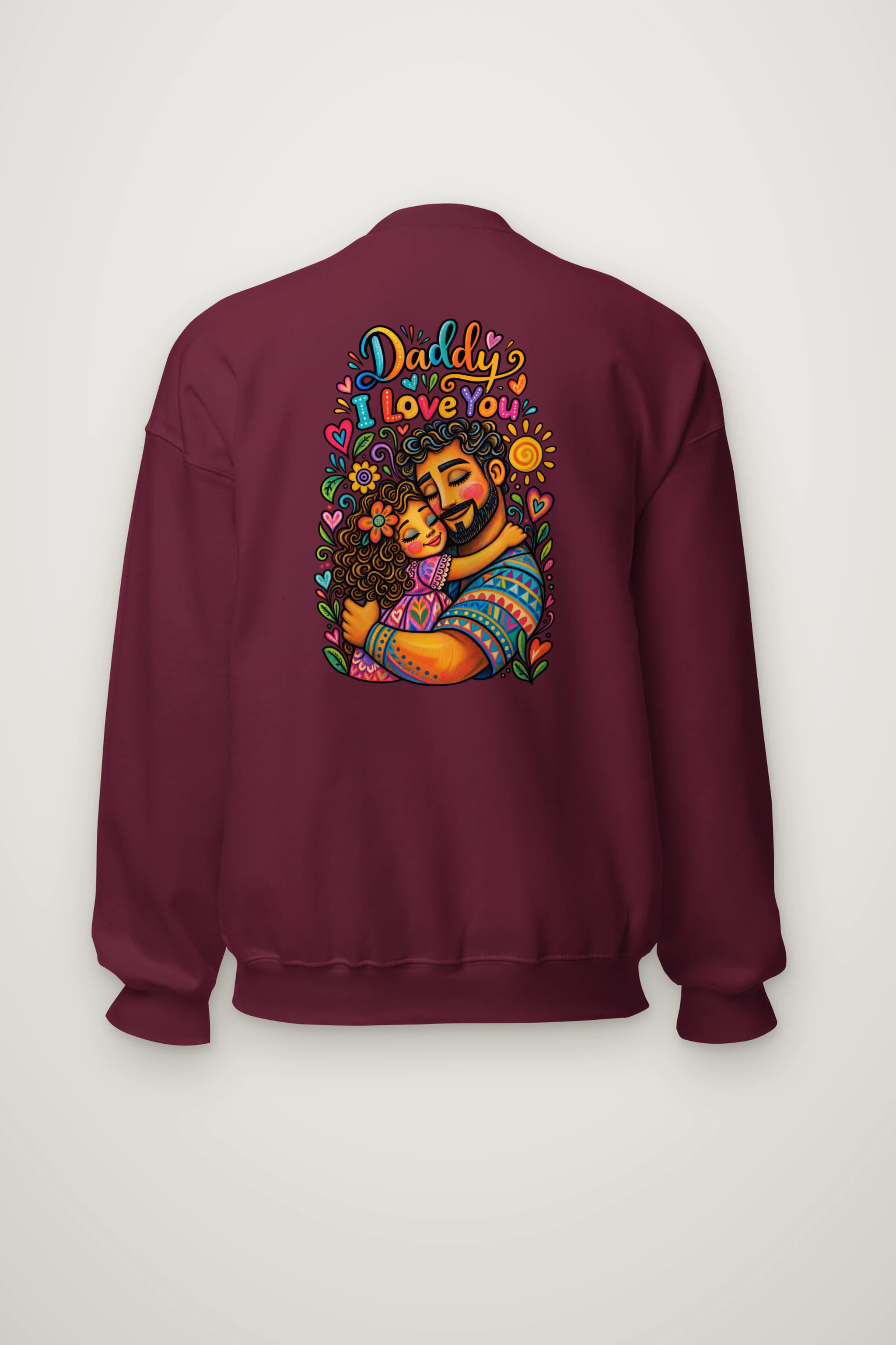 "Daddy I Love You" Heavy Blend Unisex Crewneck Sweatshirt