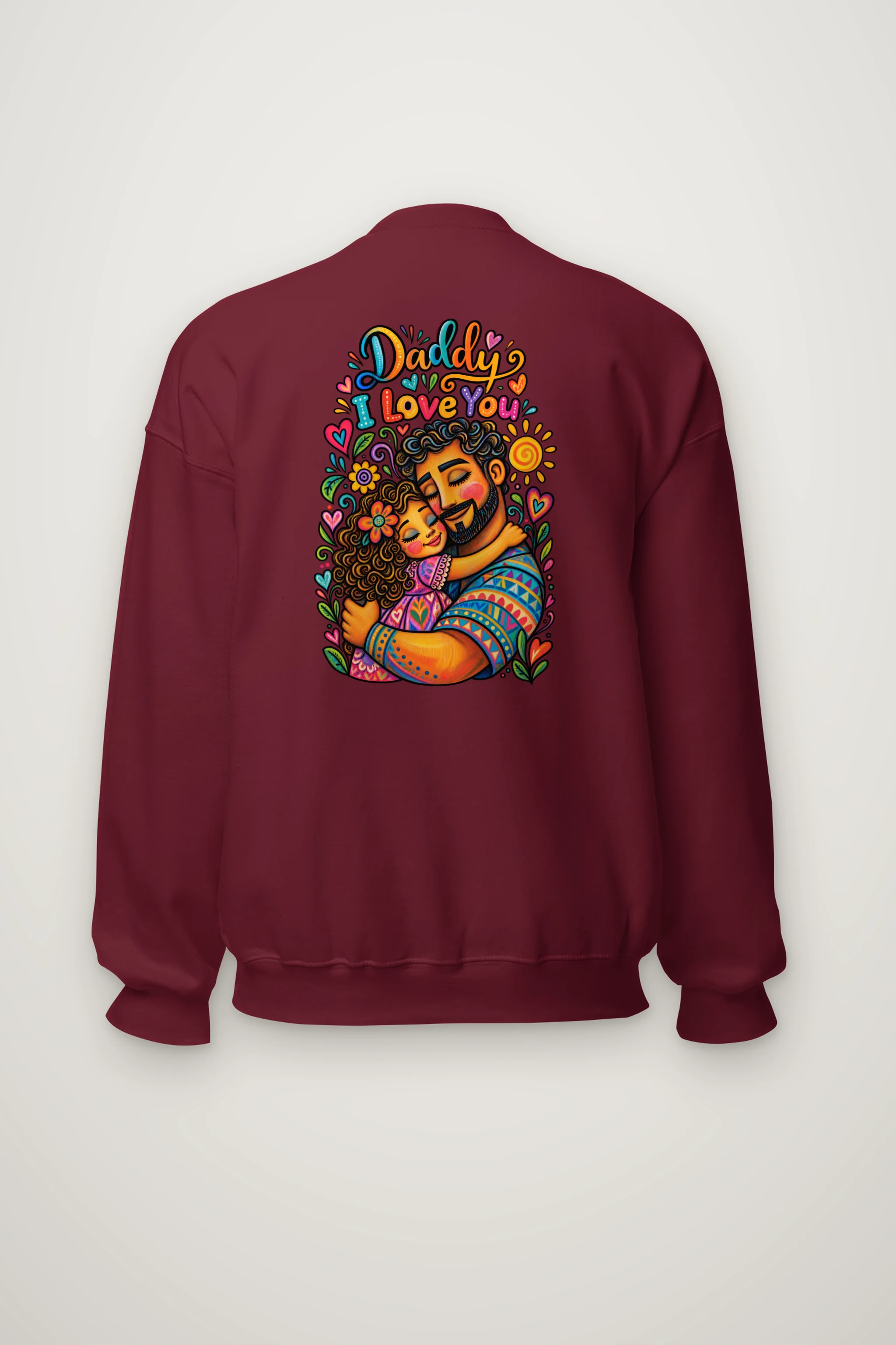 "Daddy I Love You" Heavy Blend Unisex Crewneck Sweatshirt