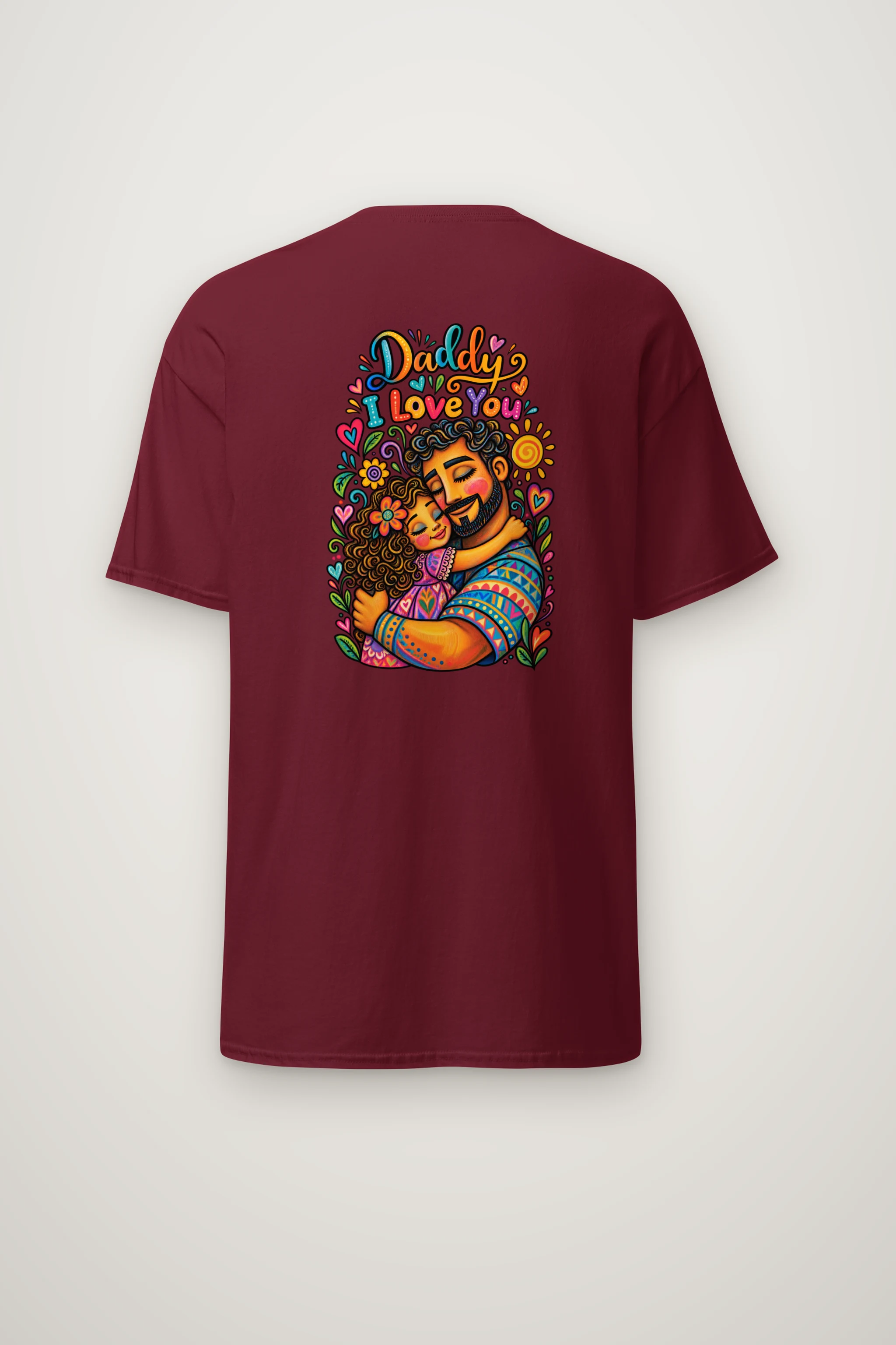 "Daddy I Love You" Heavyweight Unisex Crewneck T-shirt