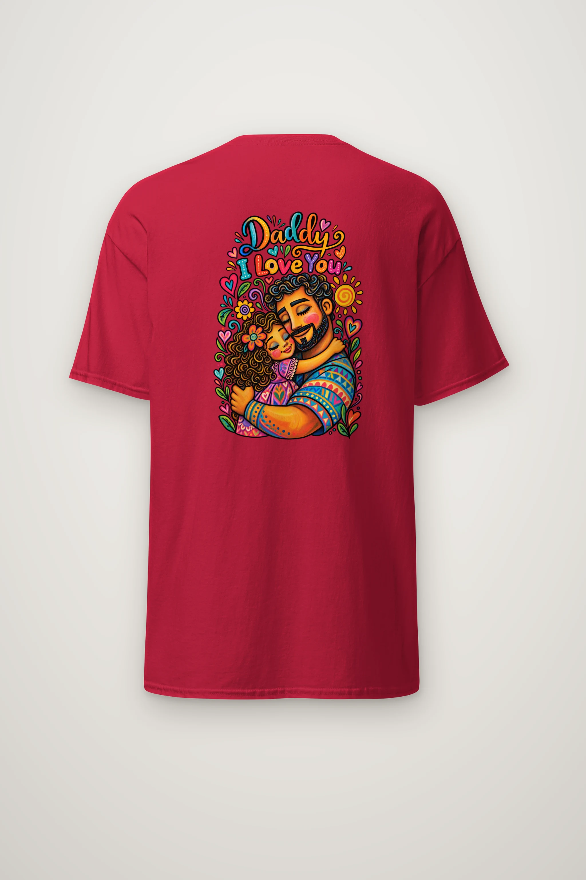 "Daddy I Love You" Heavyweight Unisex Crewneck T-shirt