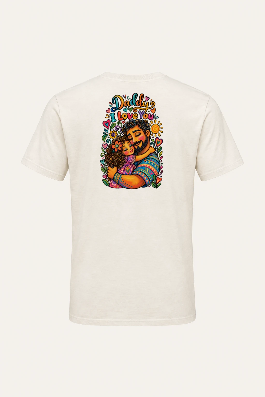 "Daddy I Love You" Heavyweight Unisex Crewneck T-shirt | Gildan 5000