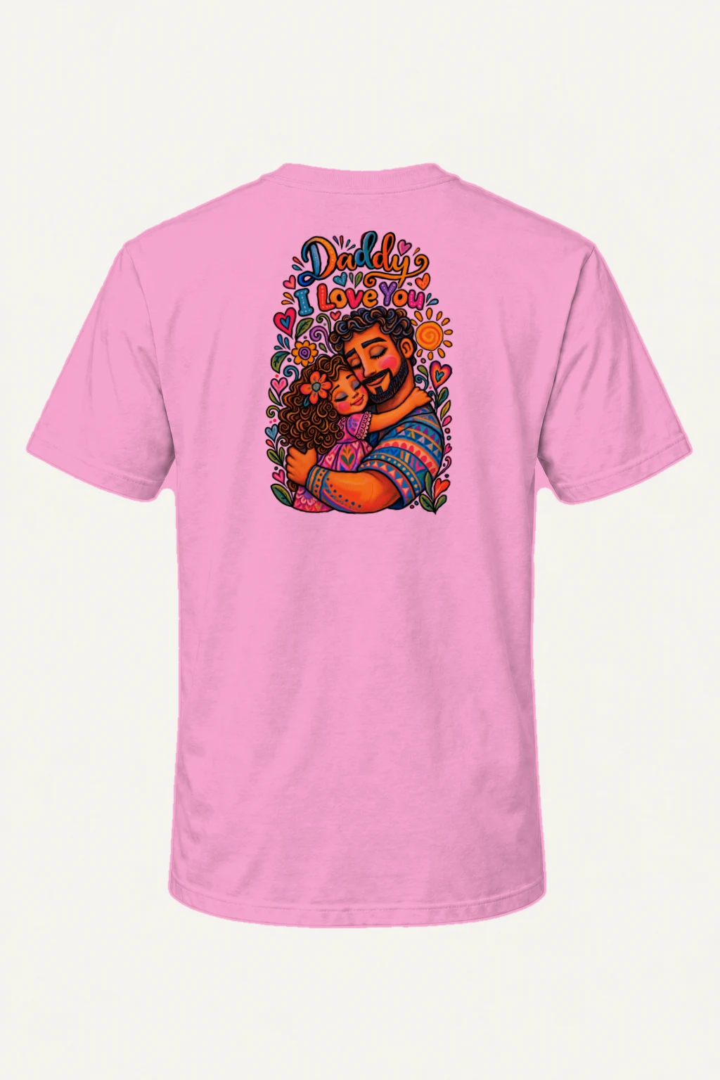 "Daddy I Love You" Heavyweight Unisex Crewneck T-shirt | Gildan 5000