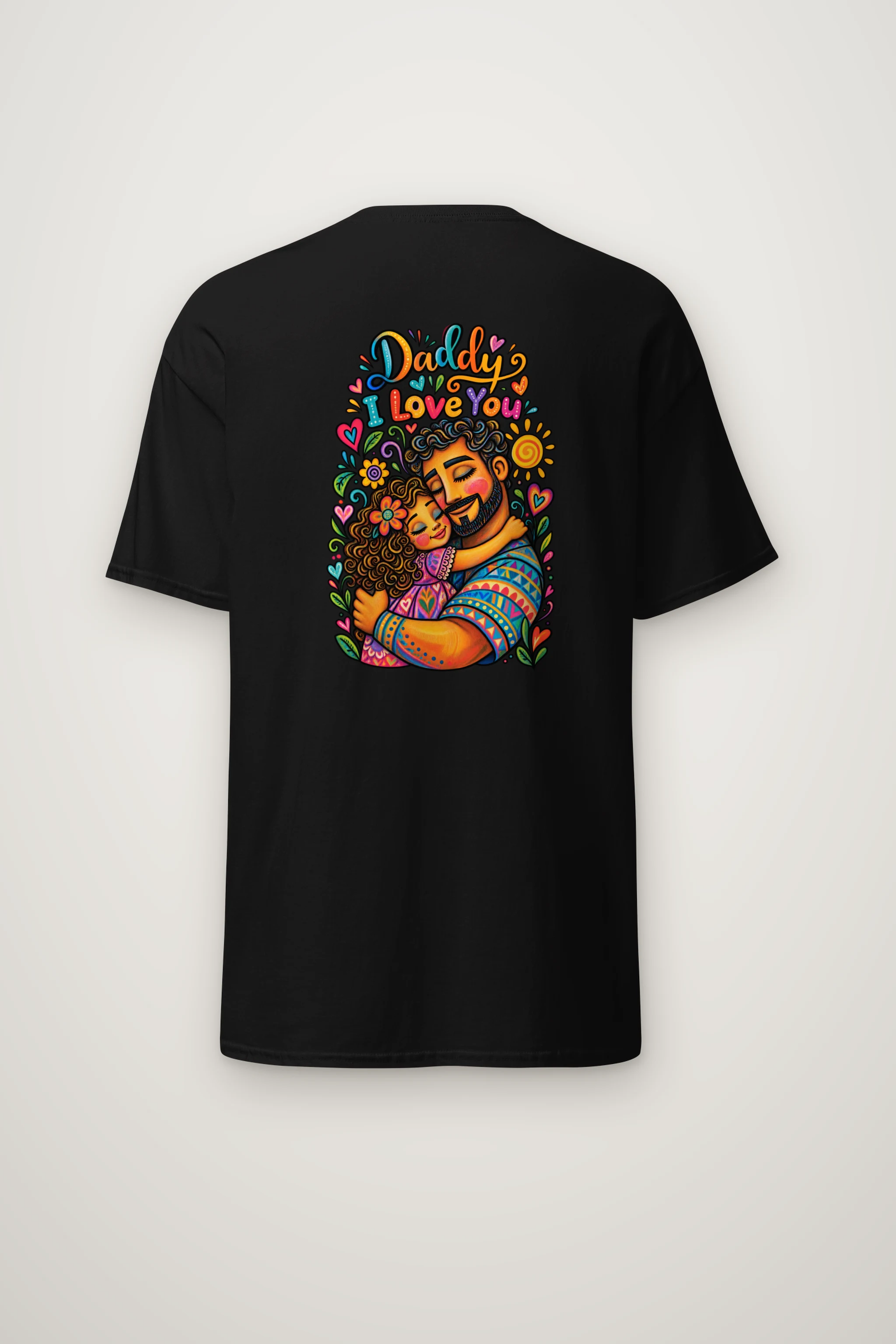 "Daddy I Love You" Heavyweight Unisex Crewneck T-shirt