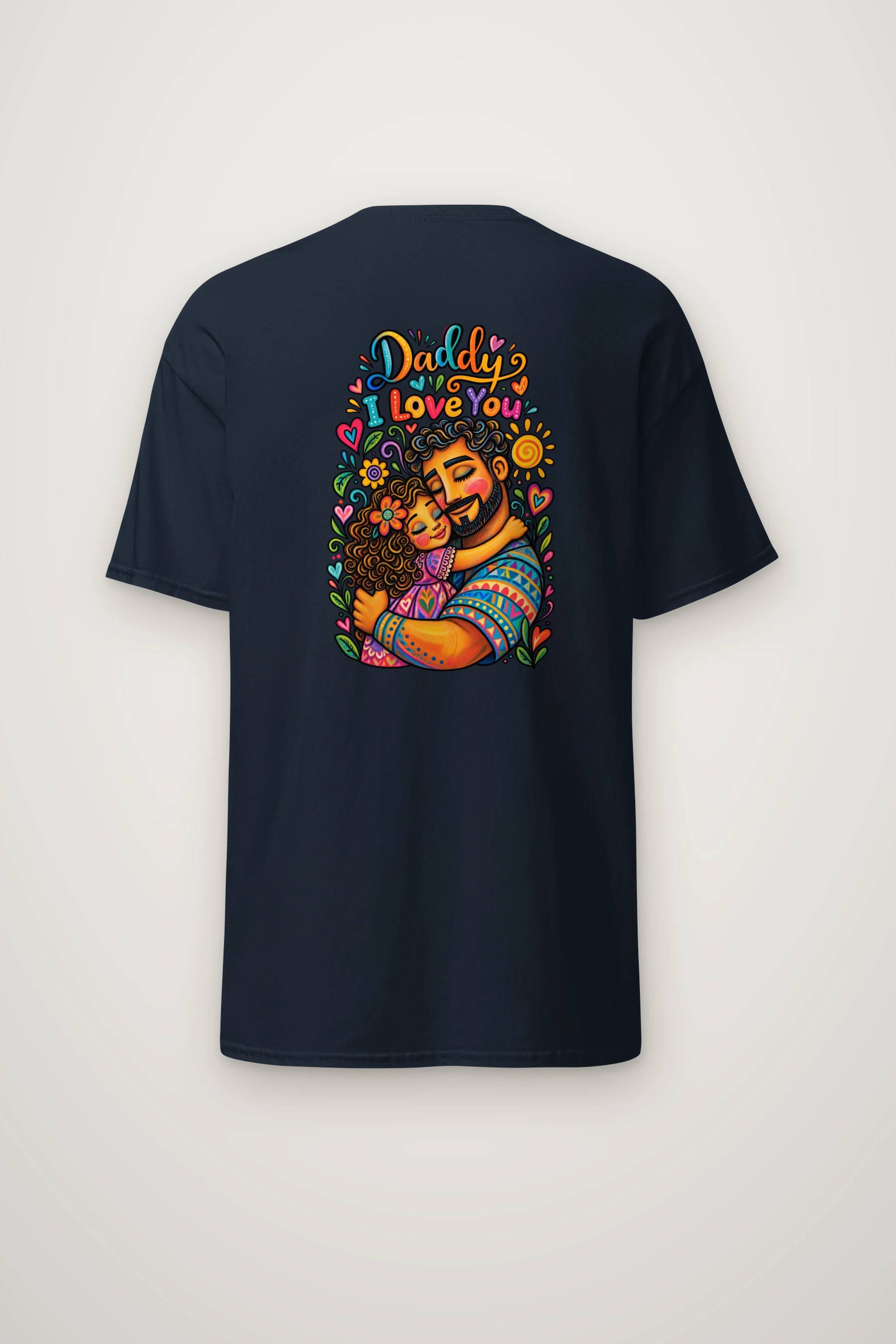 "Daddy I Love You" Heavyweight Unisex Crewneck T-shirt