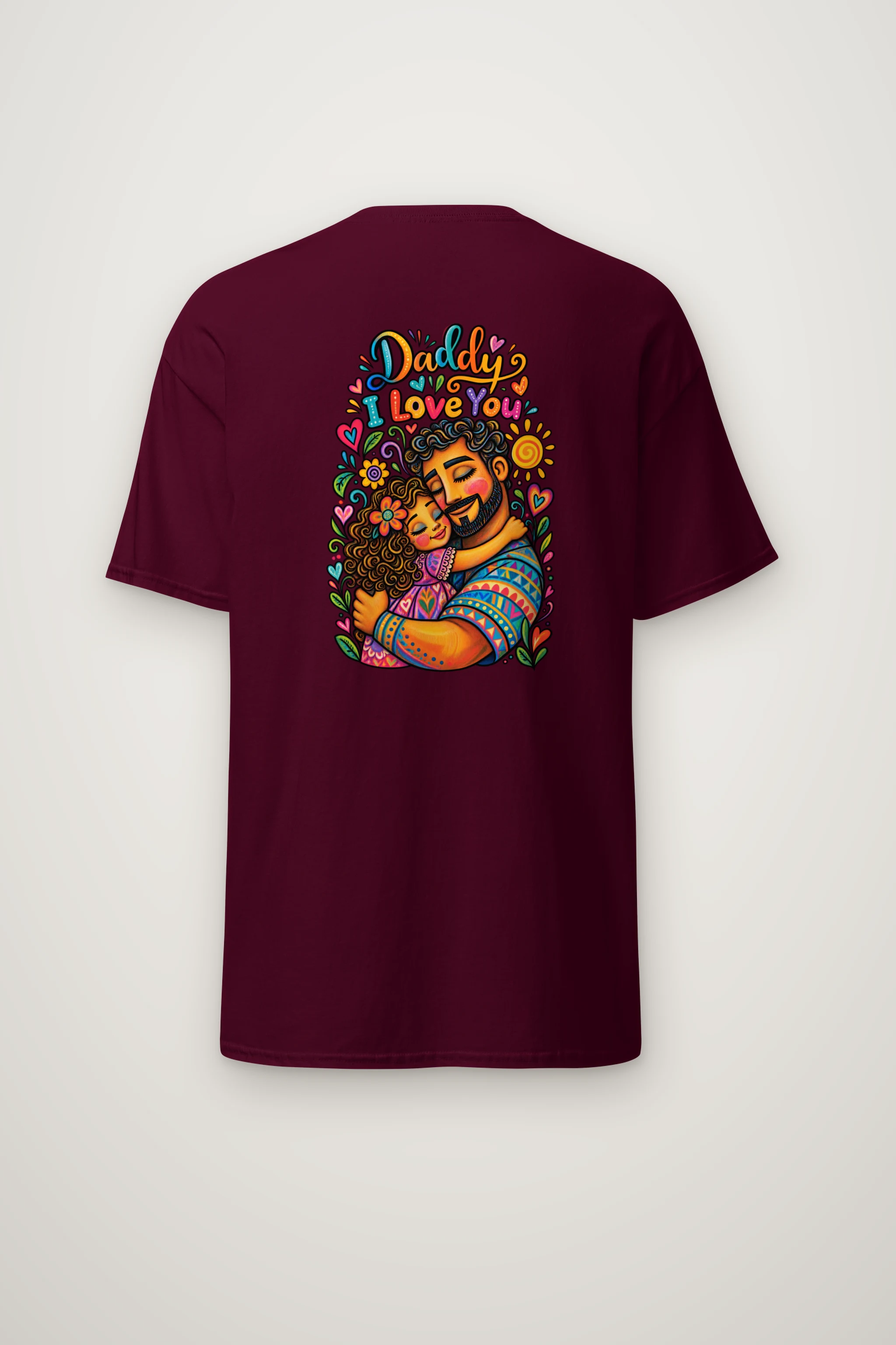 "Daddy I Love You" Heavyweight Unisex Crewneck T-shirt