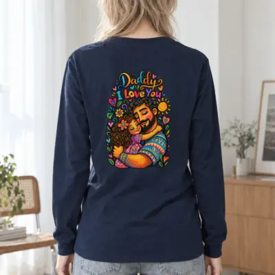 "Daddy I Love You" Unisex Longsleeve T-shirt
