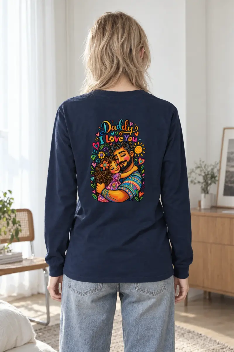 "Daddy I Love You" Unisex Longsleeve T-shirt