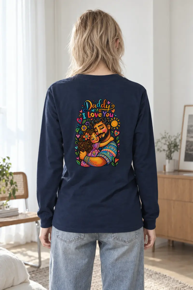 "Daddy I Love You" Unisex Longsleeve T-shirt