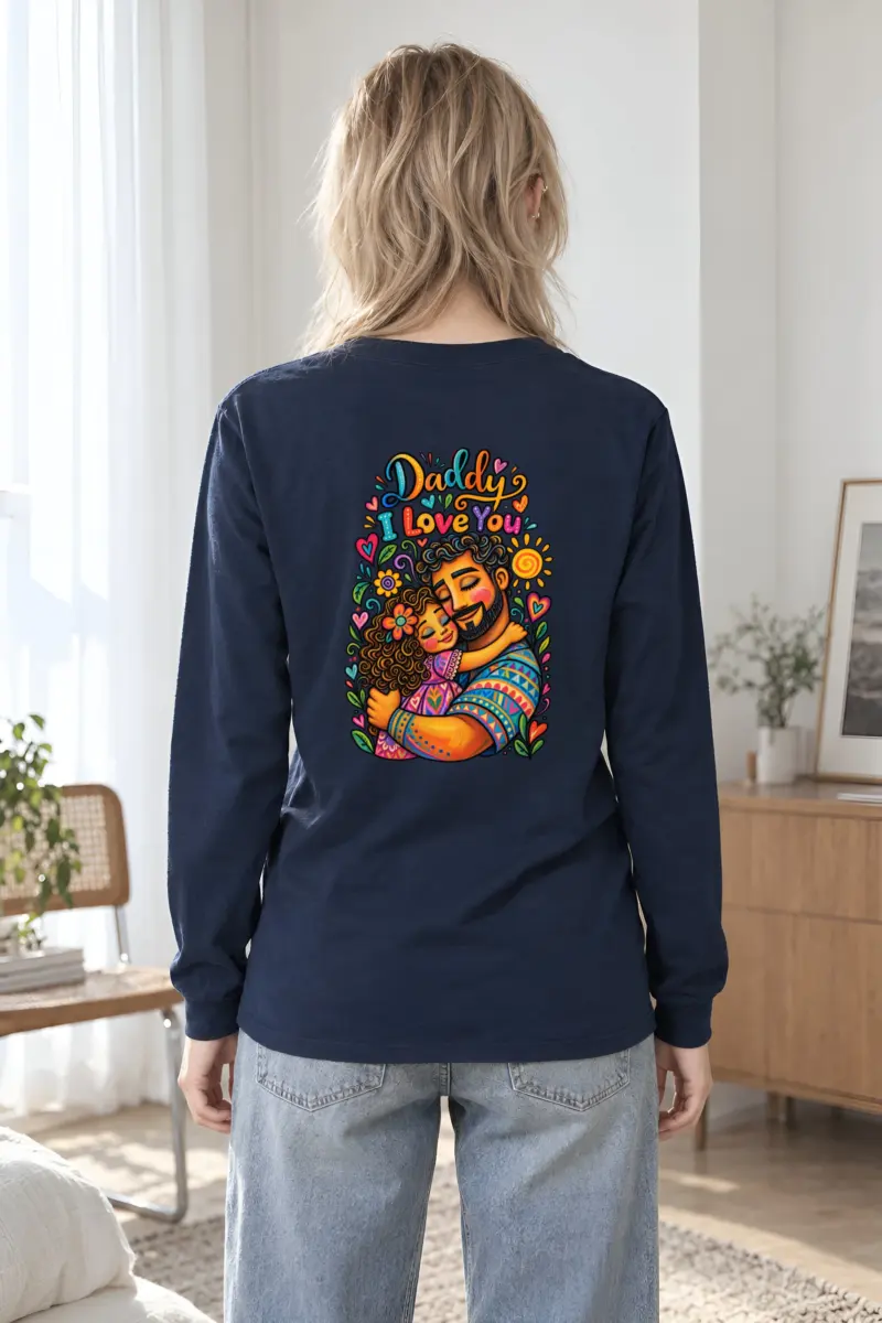 "Daddy I Love You" Unisex Longsleeve T-shirt