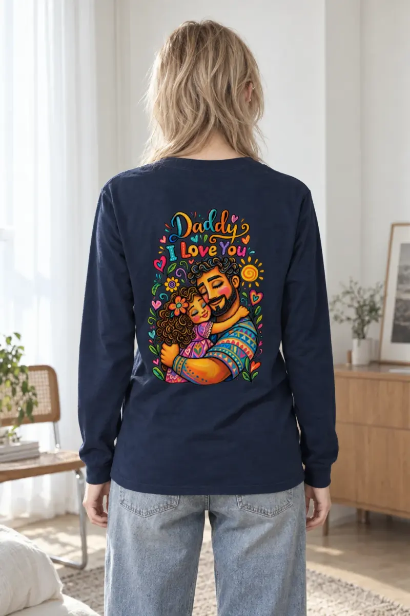 "Daddy I Love You" Unisex Longsleeve T-shirt