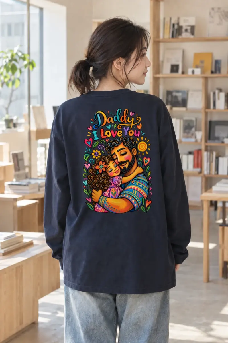 "Daddy I Love You" Unisex Longsleeve T-shirt
