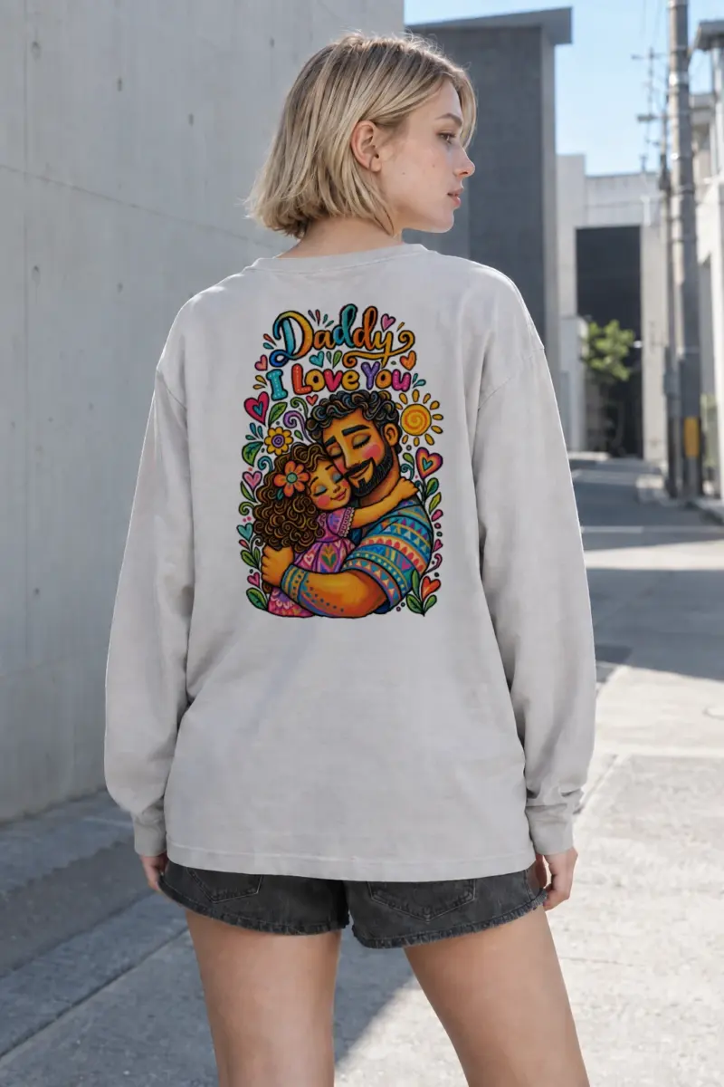 "Daddy I Love You" Unisex Longsleeve T-shirt | Gildan 2400