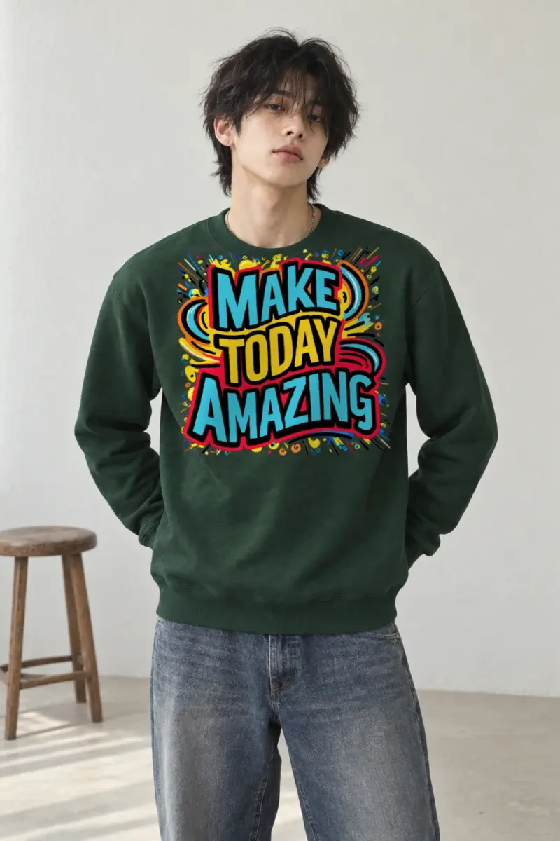 "Daily Spark" Heavy Blend Unisex Crewneck Sweatshirt