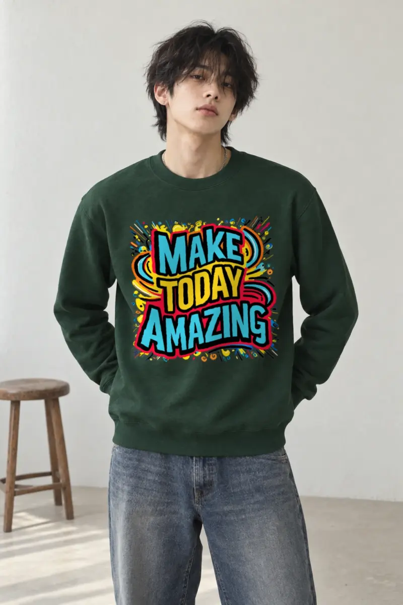"Daily Spark" Heavy Blend Unisex Crewneck Sweatshirt