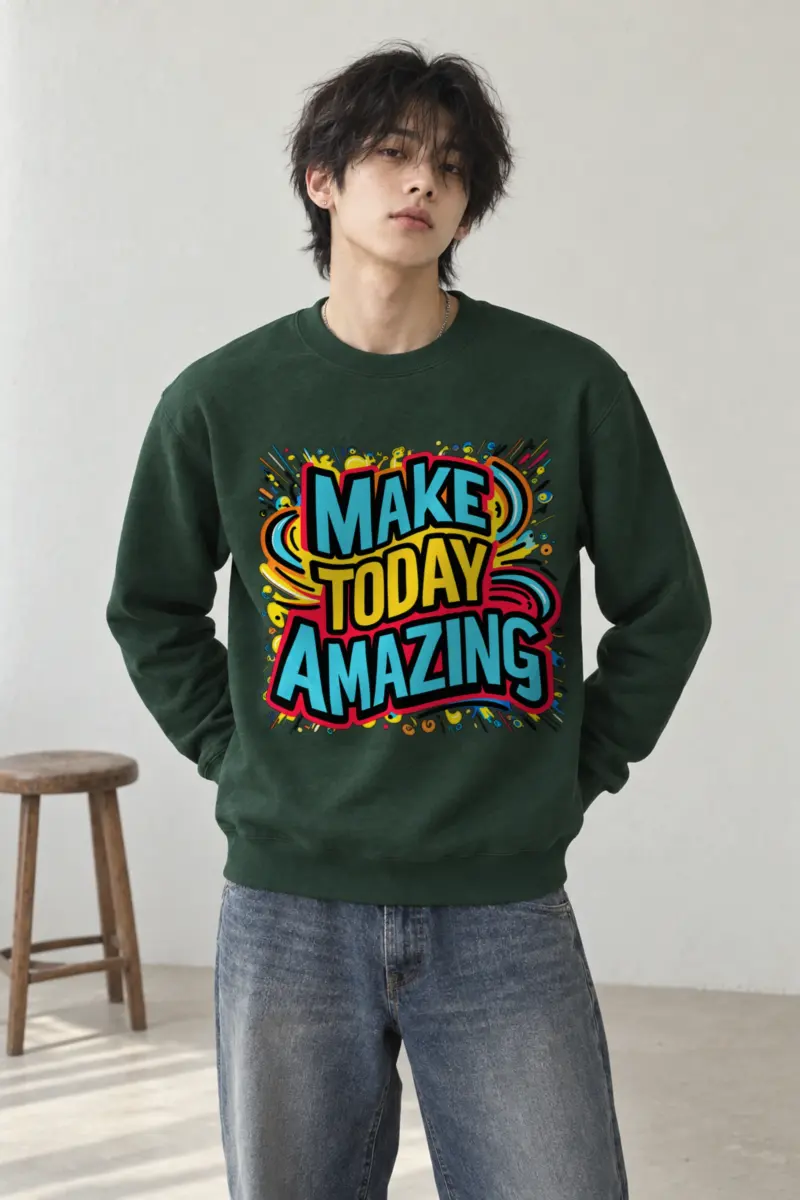 "Daily Spark" Heavy Blend Unisex Crewneck Sweatshirt