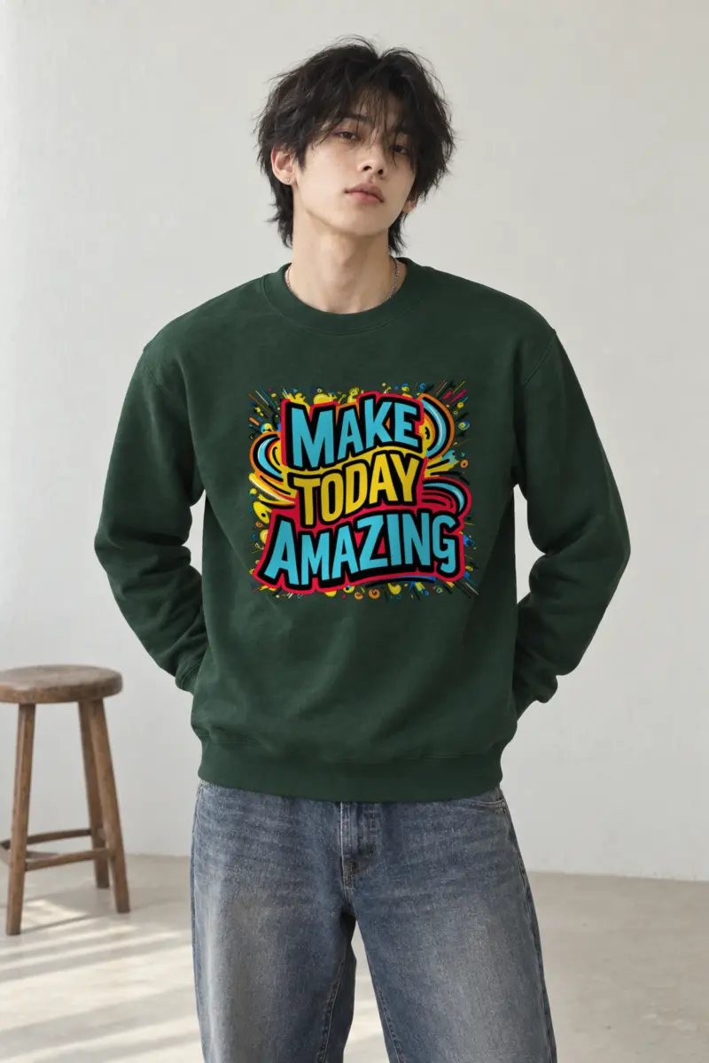 "Daily Spark" Heavy Blend Unisex Crewneck Sweatshirt